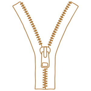 Secure zip pocket